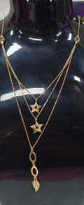 Star Layered Galaxy Necklace