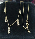 Fish Bone chain Necklace